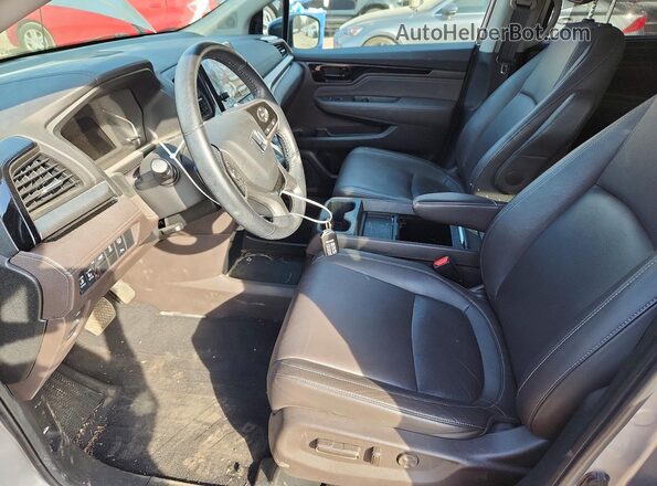 5FNRL6H87MB009524 2021 HONDA ODYSSEY Gray Widok wnętrza z przodu