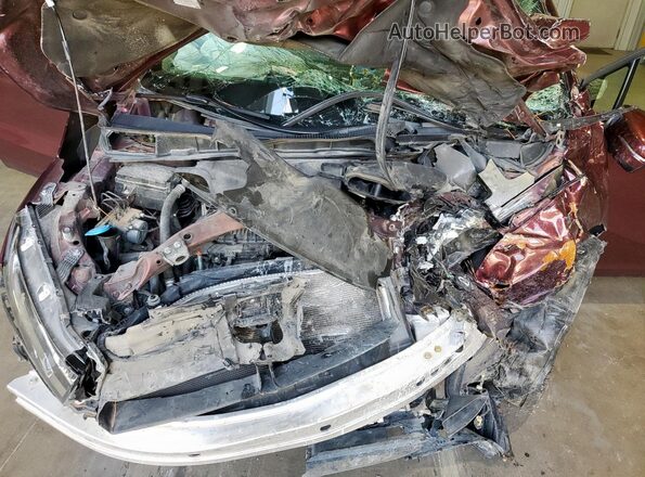 5FNRL6H87MB026842 2021 HONDA ODYSSEY Burgundy Widok wnętrza z tyłu