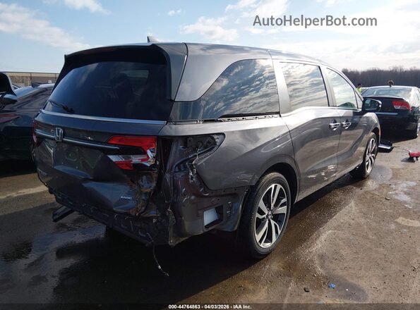 5FNRL6H88MB016644 2021 HONDA ODYSSEY Gray უკანა მარჯვენა