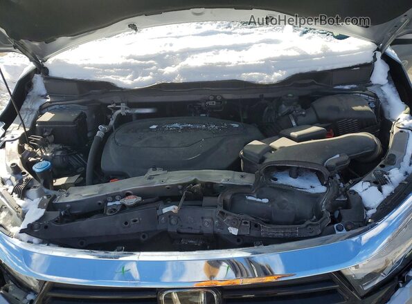 5FNRL6H88NB040007 2022 HONDA ODYSSEY Silver Widok komory silnika