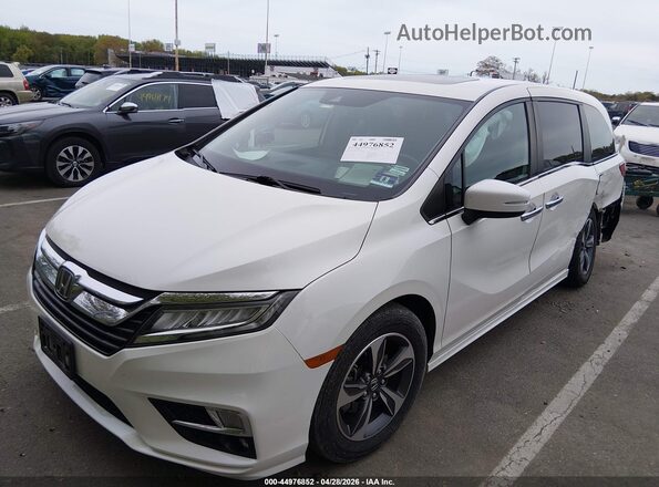 5FNRL6H8XKB102244 2019 HONDA ODYSSEY White Front left