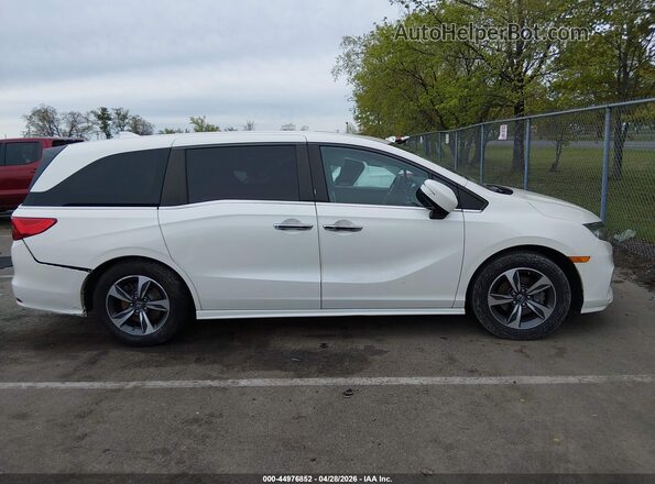 5FNRL6H8XKB102244 2019 HONDA ODYSSEY White Rear interior view