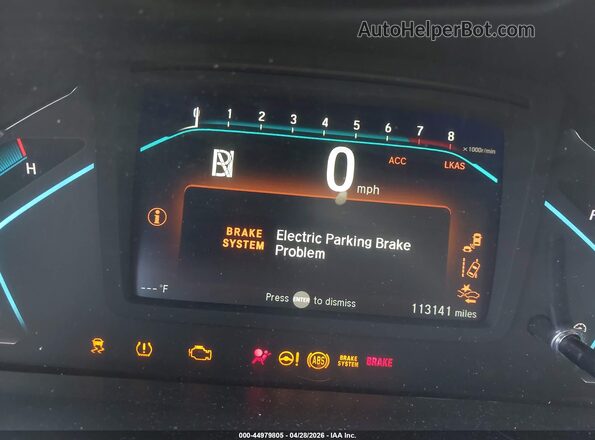 5FNRL6H93JB008407 2018 HONDA ODYSSEY Серый Вид задних сидений