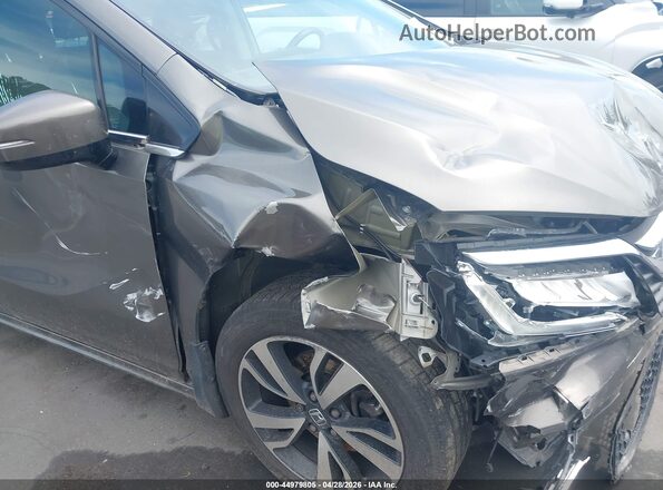 5FNRL6H93JB008407 2018 HONDA ODYSSEY Серый 