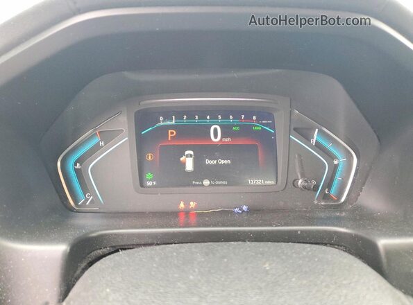 5FNRL6H94LB019046 2020 HONDA ODYSSEY Blue Widok zestawu wskaźników
