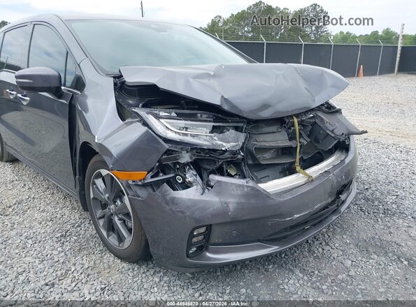 5FNRL6H94RB056347 2024 HONDA ODYSSEY Gray 
