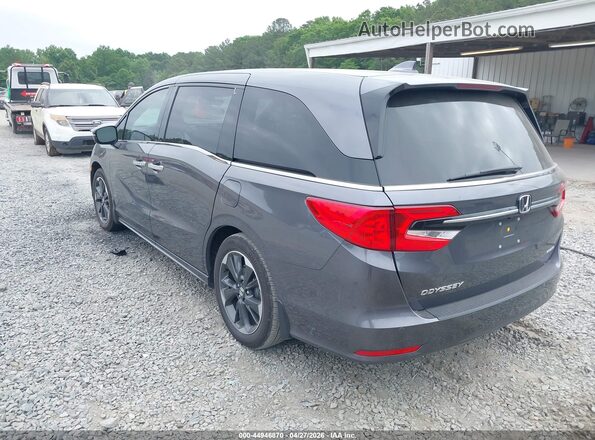 5FNRL6H94RB056347 2024 HONDA ODYSSEY Gray Задня ліва чверть