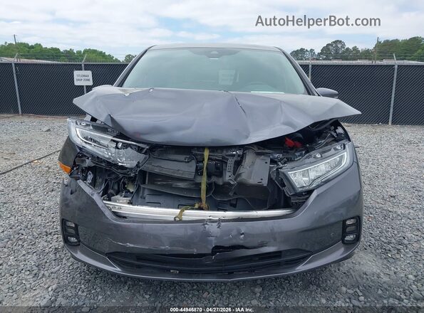 5FNRL6H94RB056347 2024 HONDA ODYSSEY Gray Вид щитка приладів