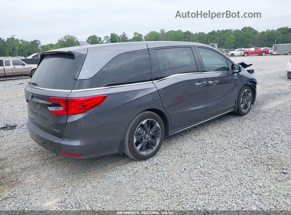 5FNRL6H94RB056347 2024 HONDA ODYSSEY Gray Задня права чверть