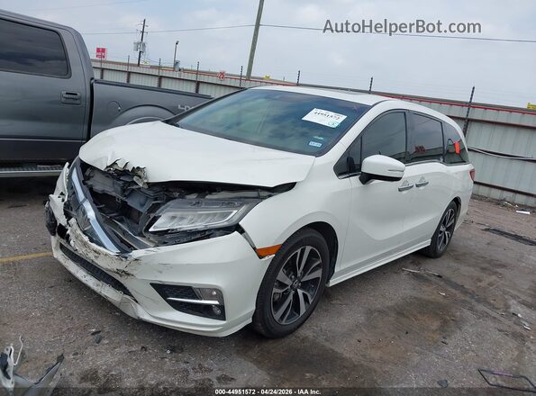 5FNRL6H95JB011714 2018 HONDA ODYSSEY White 