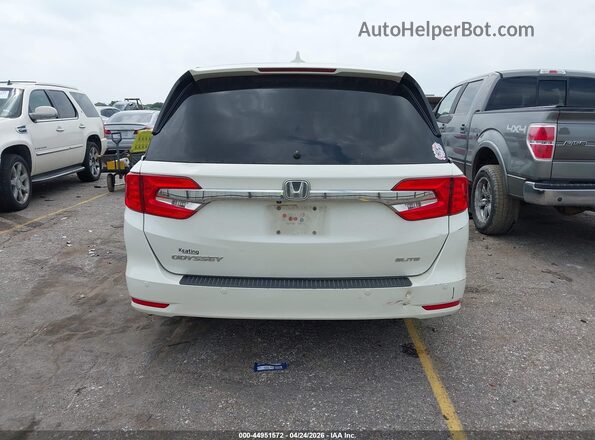 5FNRL6H95JB011714 2018 HONDA ODYSSEY White 