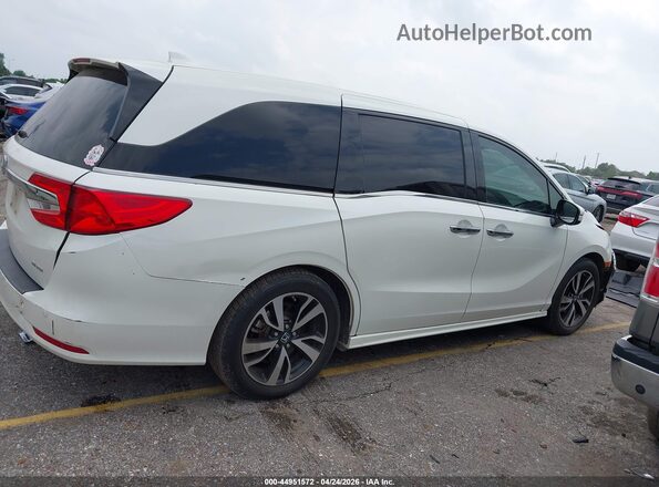 5FNRL6H95JB011714 2018 HONDA ODYSSEY White 