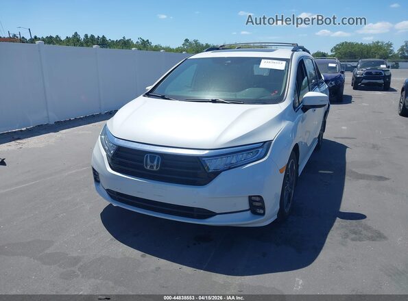 5FNRL6H96NB057333 2022 HONDA ODYSSEY White Передня ліва чверть