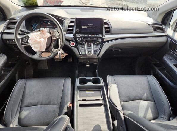 5FNRL6H96RB002578 2024 HONDA ODYSSEY Black Vista del salpicadero