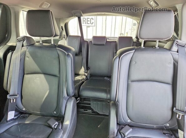 5FNRL6H96RB002578 2024 HONDA ODYSSEY Black Vista de los asientos traseros