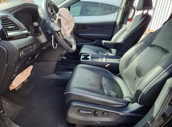 5FNRL6H96RB002578 2024 HONDA ODYSSEY Black Vista interior delantera