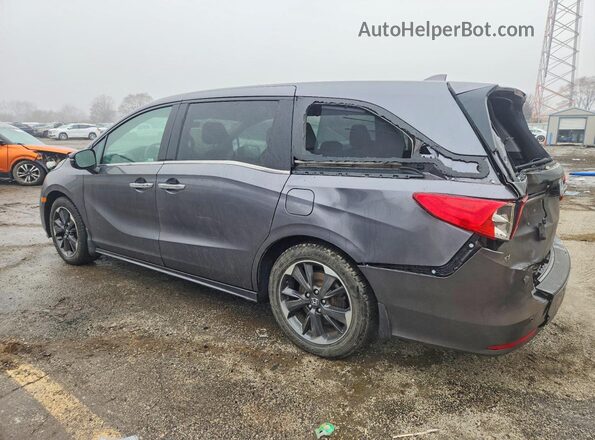 5FNRL6H9XMB000888 2021 HONDA ODYSSEY Gray 