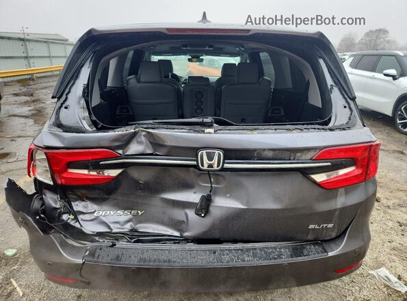 5FNRL6H9XMB000888 2021 HONDA ODYSSEY Gray 