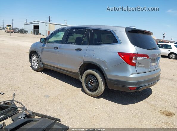 5FNYF5H17LB027472 2020 HONDA PILOT Серебряный Задняя левая четверть