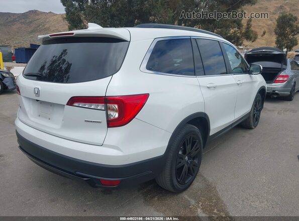 5FNYF5H25MB024242 2021 HONDA PILOT Белый Задняя правая четверть