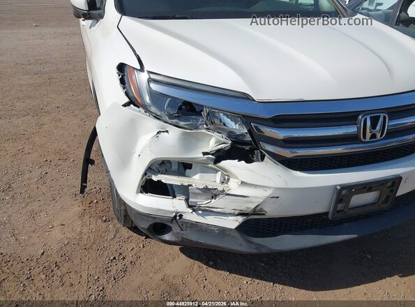 5FNYF5H58JB000295 2018 HONDA PILOT White 