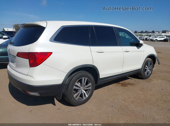 5FNYF5H58JB000295 2018 HONDA PILOT White 