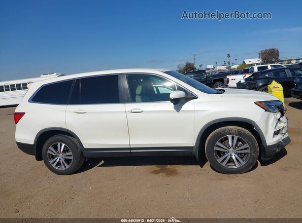 5FNYF5H58JB000295 2018 HONDA PILOT White 