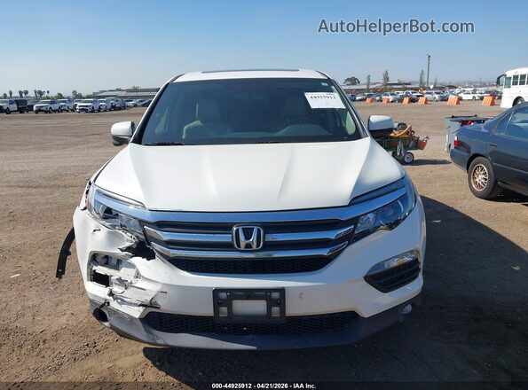 5FNYF5H58JB000295 2018 HONDA PILOT White 