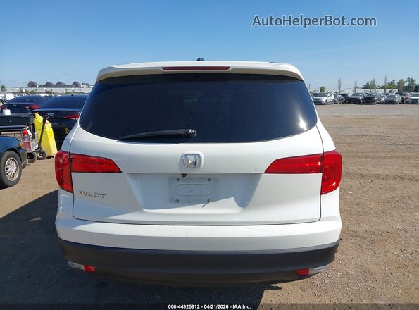 5FNYF5H58JB000295 2018 HONDA PILOT White 