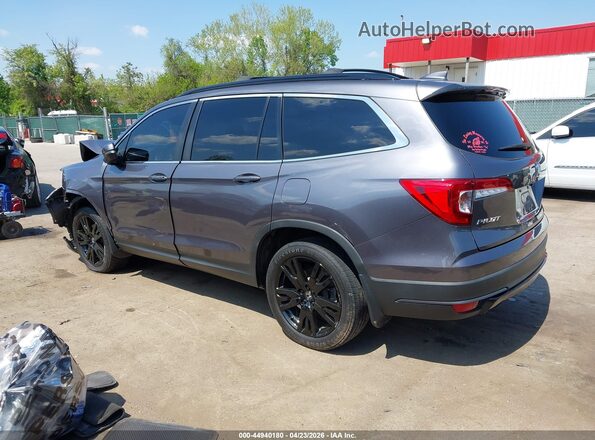 5FNYF6H25MB078615 2021 HONDA PILOT Gray Trasero izquierdo