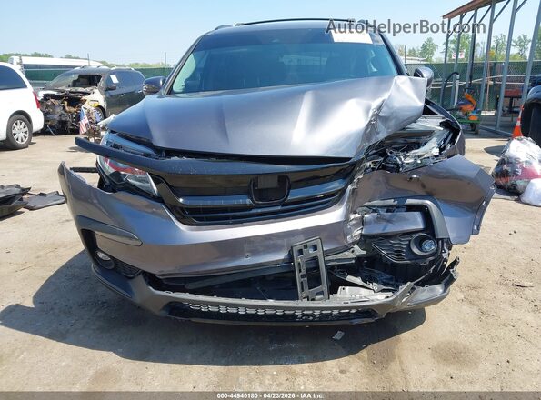5FNYF6H25MB078615 2021 HONDA PILOT Gray Vista frontal