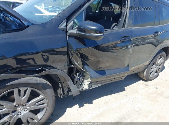 5FNYF6H37NB044962 2022 HONDA PILOT Black Widok z przodu