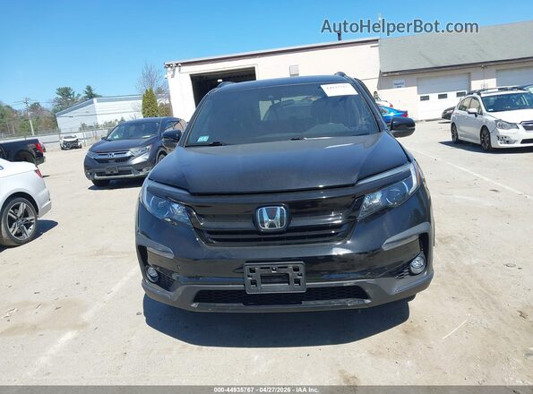 5FNYF6H37NB044962 2022 HONDA PILOT Black Widok zestawu wskaźników