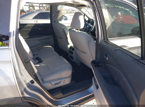 5FNYF6H53MB090028 2021 HONDA PILOT Silver Widok naklejki z numerem VIN
