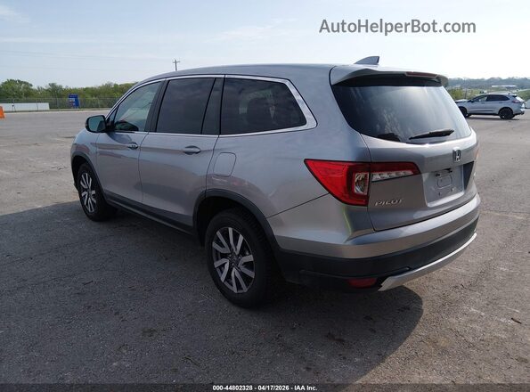 5FNYF6H57KB089736 2019 HONDA PILOT Silver Задня ліва чверть
