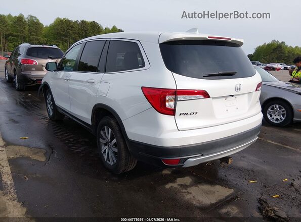 5FNYF6H57MB006759 2021 HONDA PILOT White Tył lewy