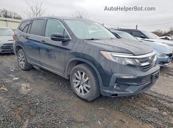 5FNYF6H58MB021707 2021 HONDA PILOT Black Przód prawy