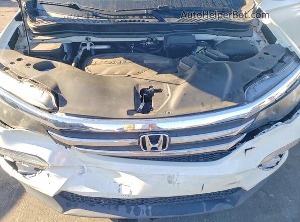 5FNYF6H59JB032159 2018 HONDA PILOT Белый Вид подкапотного пространства