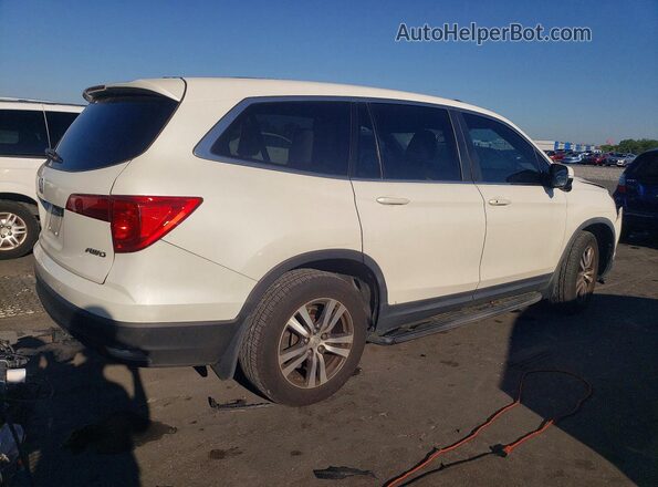 5FNYF6H59JB032159 2018 HONDA PILOT Белый Задняя правая четверть