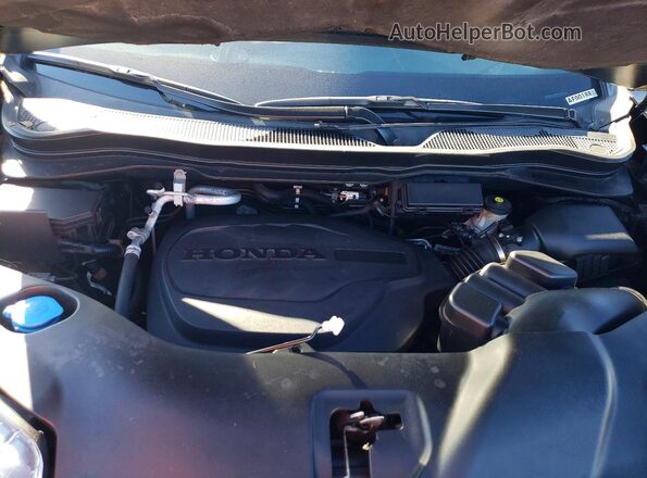 5FNYF6H59MB032179 2021 HONDA PILOT Черный Вид подкапотного пространства