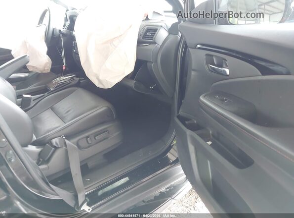 5FNYF6H73NB082255 2022 HONDA PILOT Black Вид салону спереду