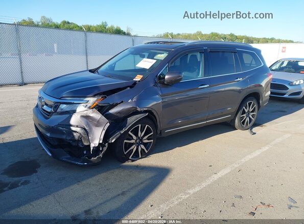 5FNYF6H93KB075013 2019 HONDA PILOT Gray 