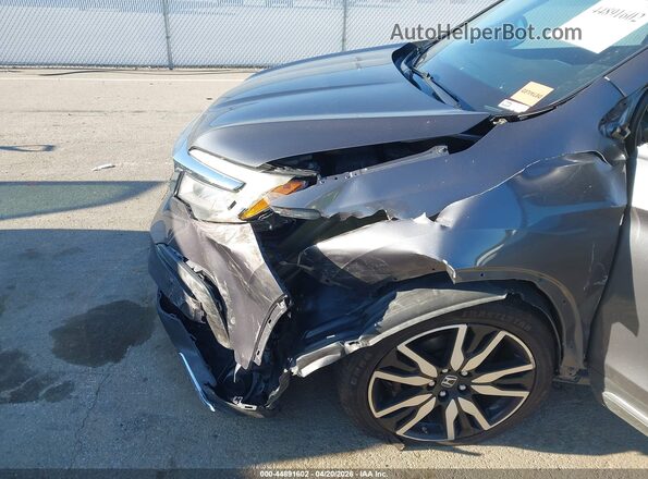 5FNYF6H93KB075013 2019 HONDA PILOT Gray 