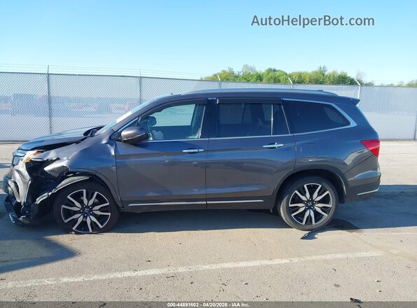 5FNYF6H93KB075013 2019 HONDA PILOT Gray 