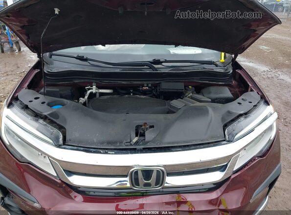5FNYF6H96MB085201 2021 HONDA PILOT Red 