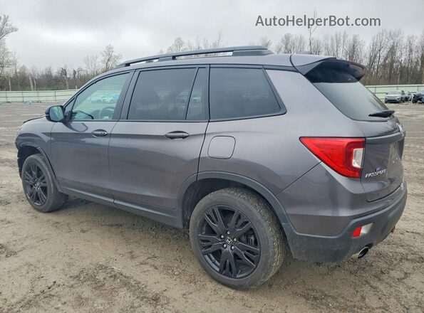 5FNYF8H23KB006580 2019 HONDA PASSPORT Gray უკანა მარცხენა
