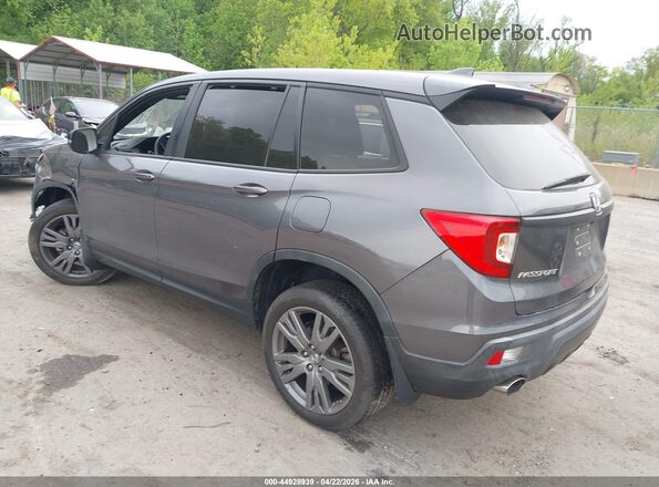 5FNYF8H57LB018842 2020 HONDA PASSPORT Gray უკანა მარცხენა