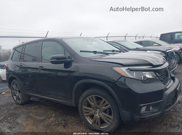 5FNYF8H5XMB042716 2021 HONDA PASSPORT Black Սալոնի 360 աստիճան տեսք