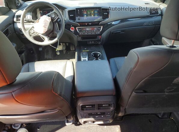 5FNYF8H81RB019522 2024 HONDA PASSPORT Black Widok deski rozdzielczej