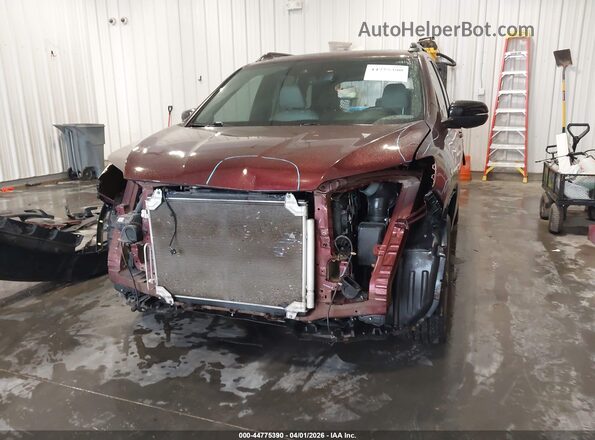 5FNYF8H96KB015237 2019 HONDA PASSPORT Maroon Դիմացի տեսք